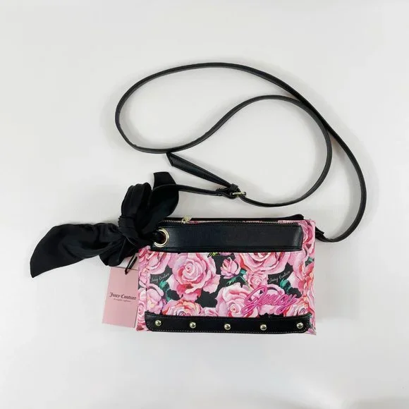 Juicy Couture In Bloom Crossbody with Pouch - Picture 2 of 11